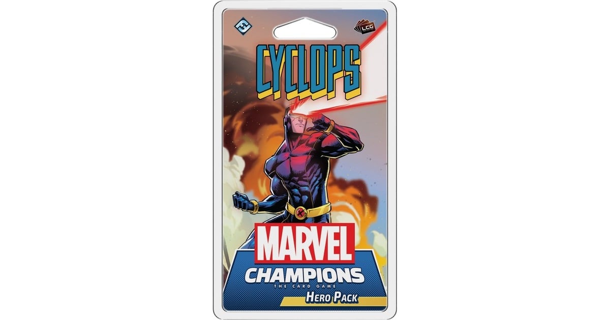 AsmodeeMarvel Champions - Cyclops Hero Pack Kaartspel  (Engels, Uitbreiding, 1 - 4 spelers, 45 - 90 minuten, Vanaf 14 jaar)