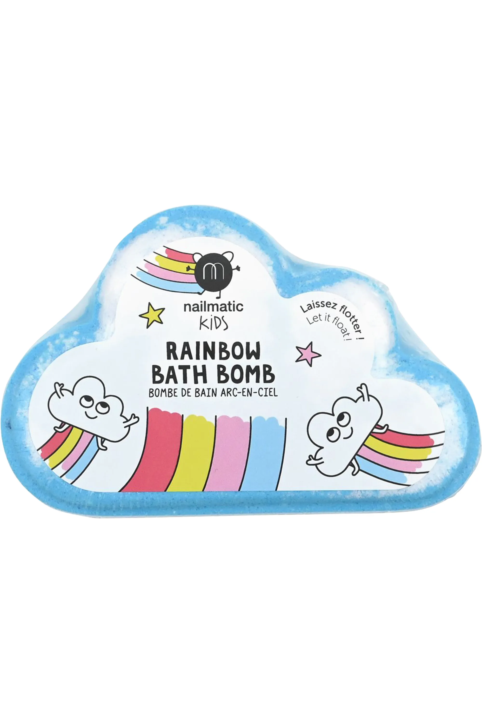 Nailmatic Nuage de bain arc-en-ciel-125 g