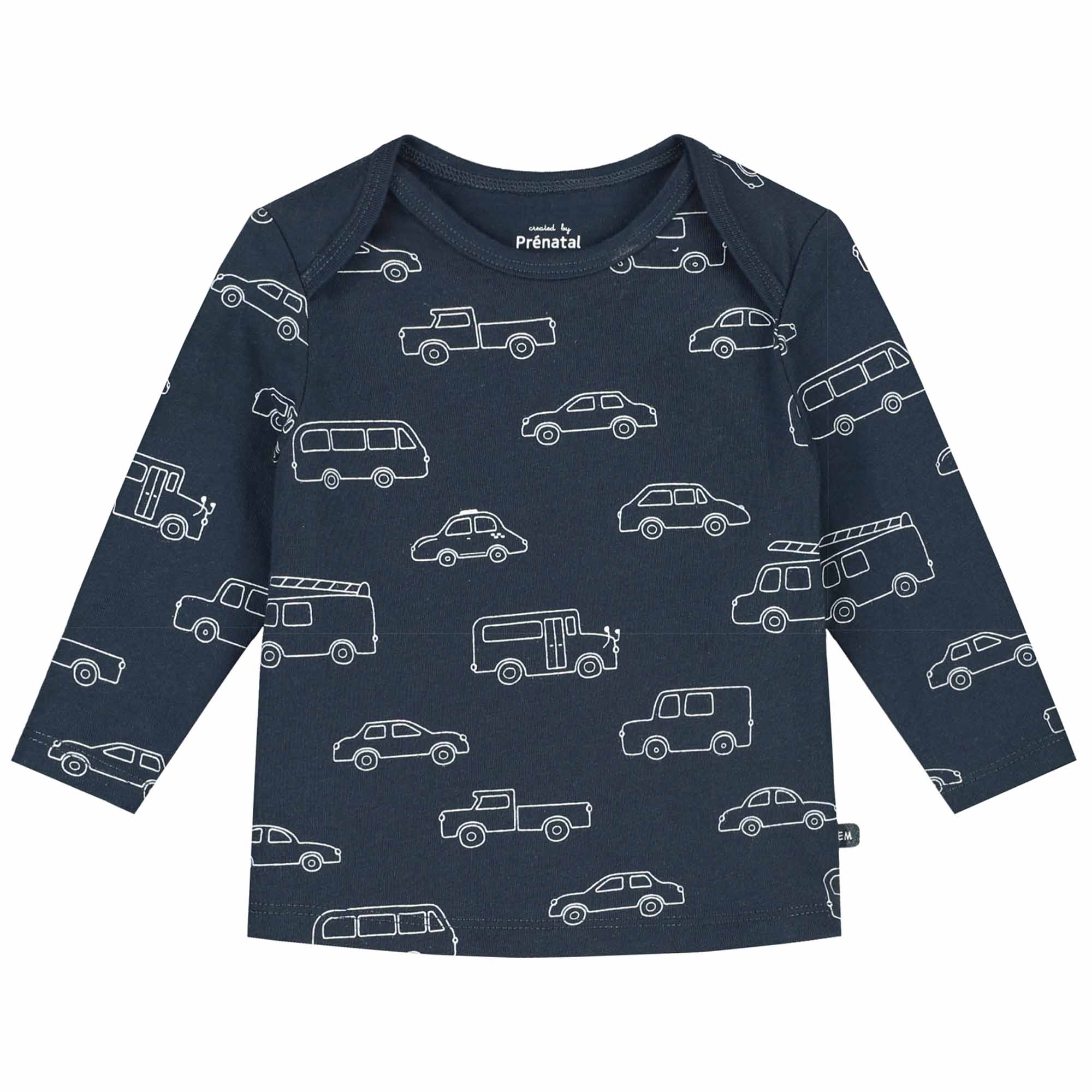 Prénatal baby pyjama auto's blauw
