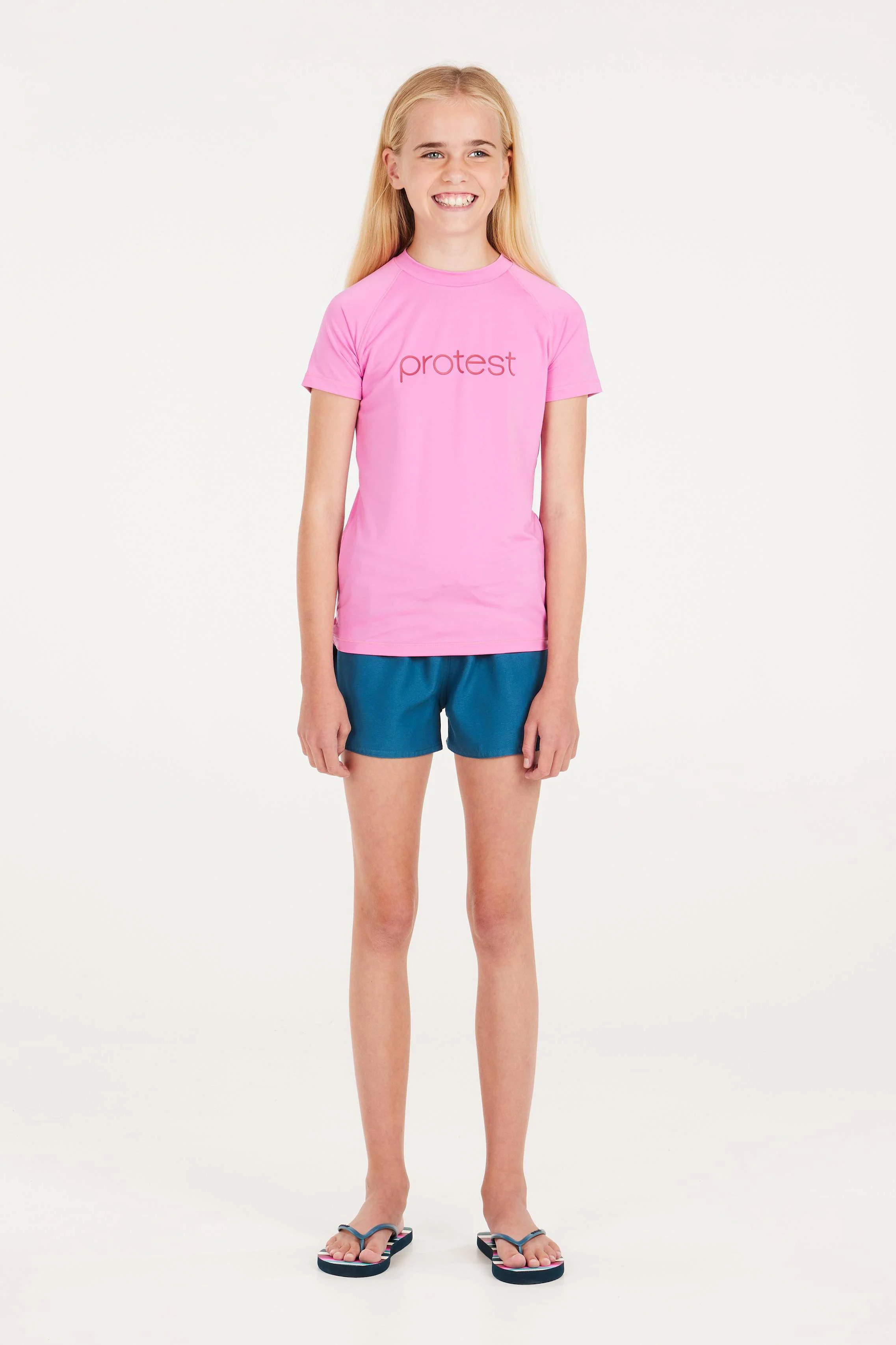 Protest UV T-shirt PRTSENNA JR roze