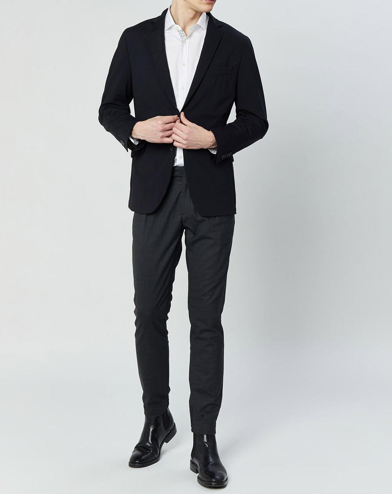 Hackett London Veste Jersey Technique noire