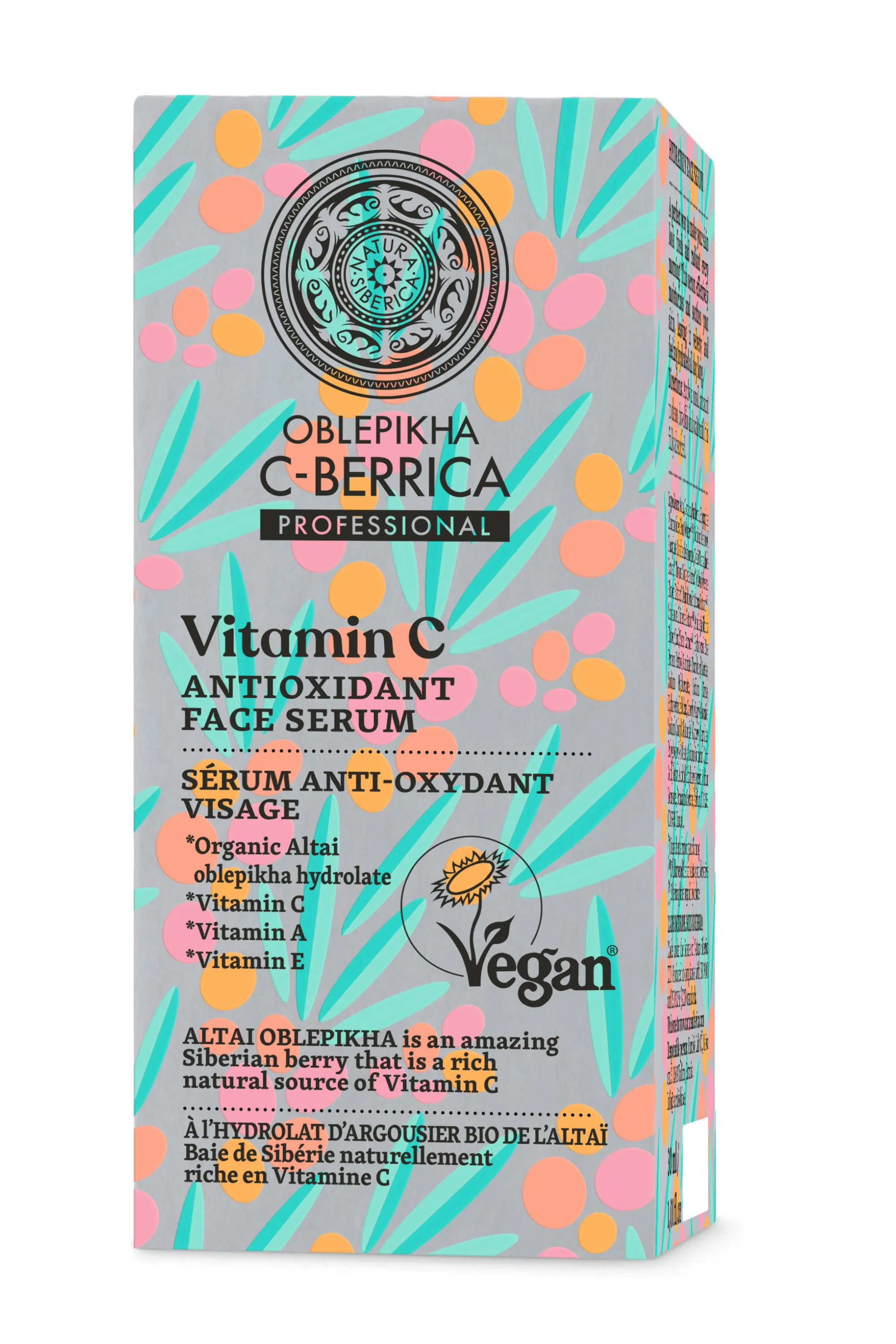 Natura Siberica Sérum visage anti-oxydant à l’argousier-30 ml