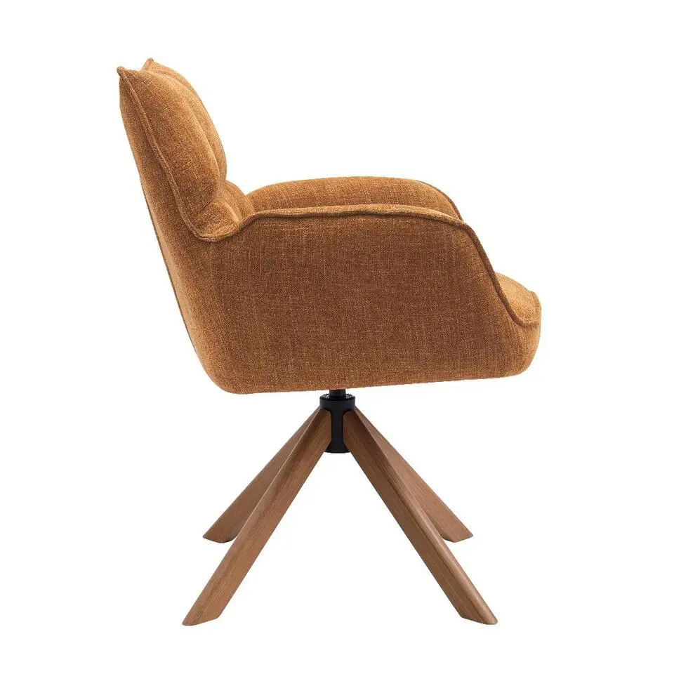 Nordic Home - Janna armstoel - roestbruin