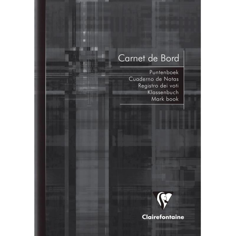 Carnet de bord enseignant piqué A5 64 pages Couleur aléatoire - Assortis