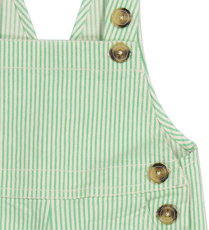 MarMar Latzhosen - Ruben - Cale Green Stripe
