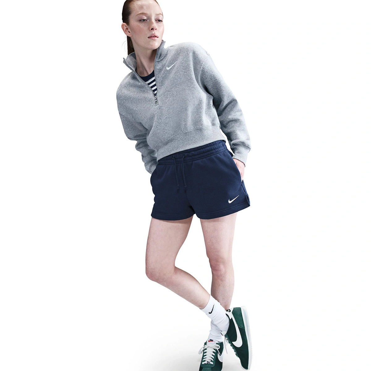 Calções Nike Sportswear Fleece Mulher