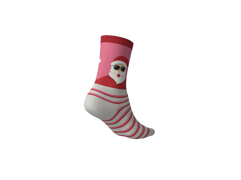 3 Paar dames kerstsokken