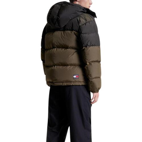 Tommy Jeans - TJM ALASKA COLORBLOCK PUFFER Verde