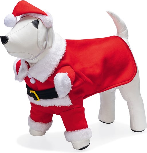 Beeztees hondentrui kerstman rood / wit 36 cm