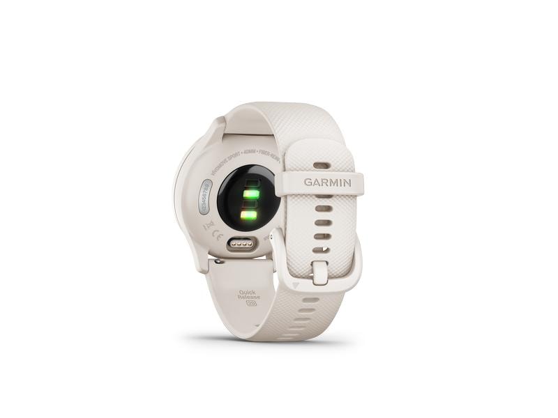 GARMIN Sportuhr Vivomove Sport Weiss/Gold Sportuhr