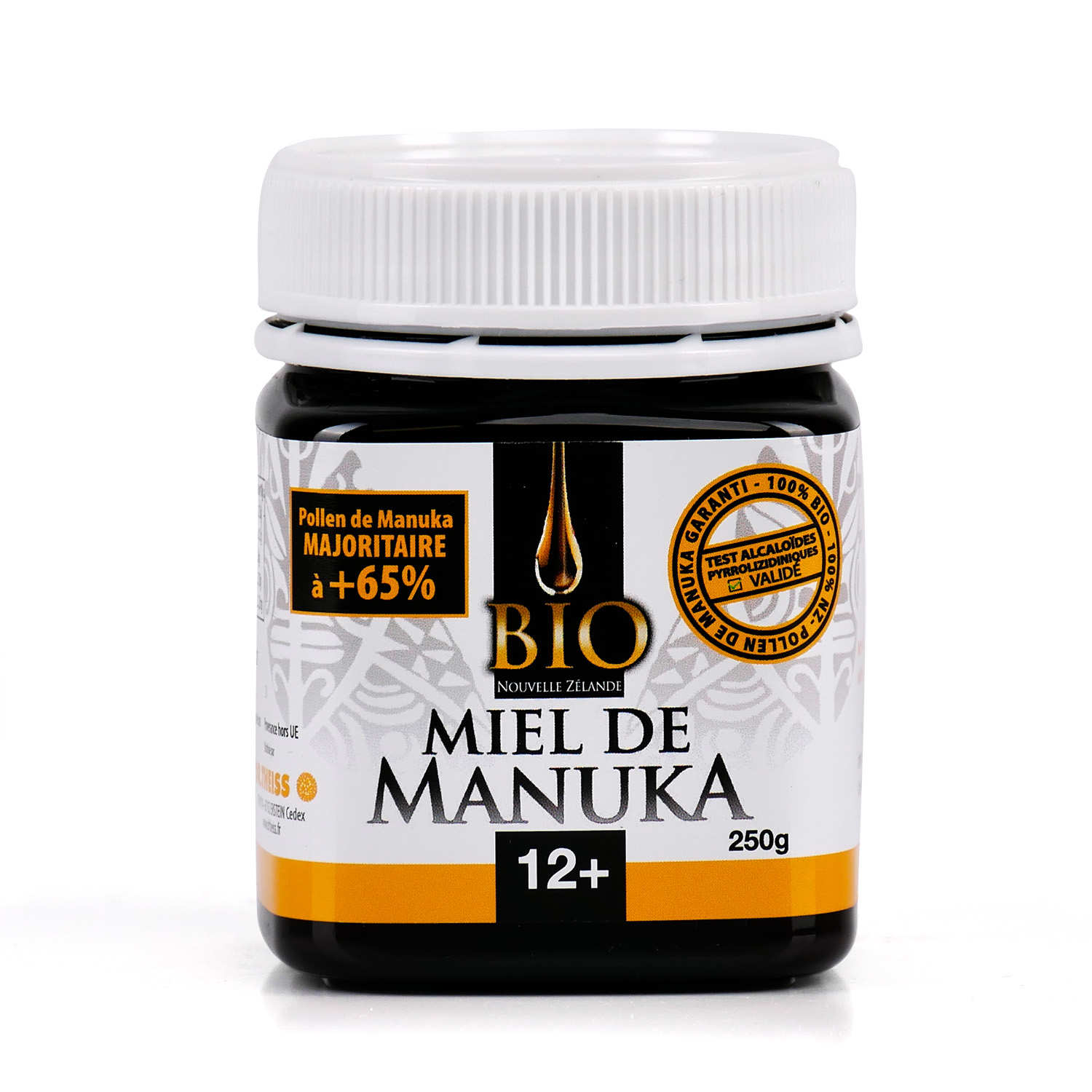 Miel de Manuka actif Bio TPA 12+