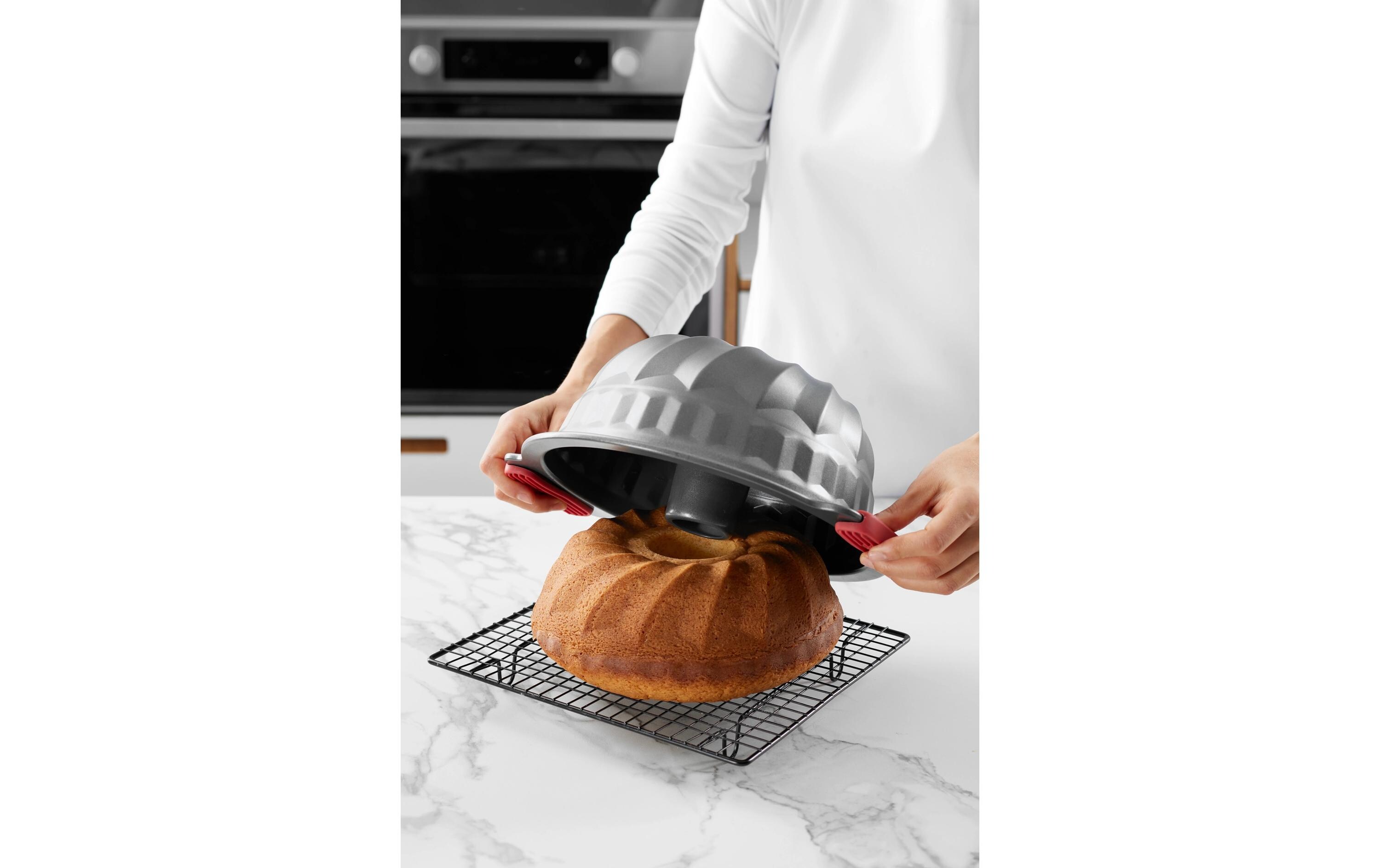 Gugelhupf-Backform 26.5 cm, SchwarzAntihaft-Kuchenform für Napfkuchen