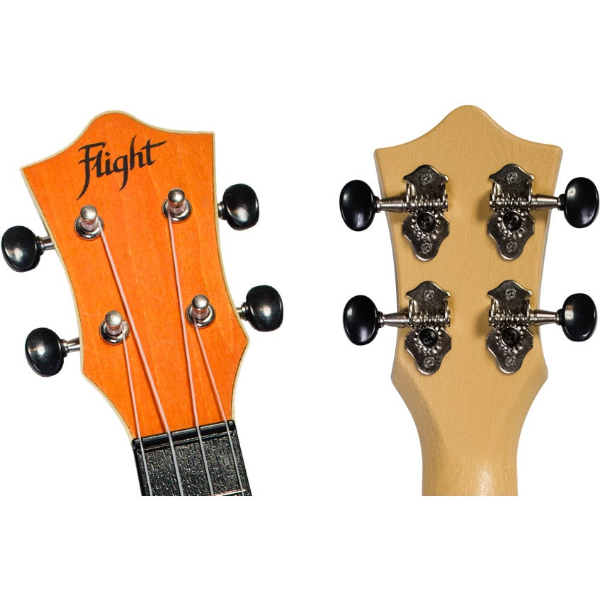 Flight Travel Series TUS35 Orange sopraan ukelele met gigbag