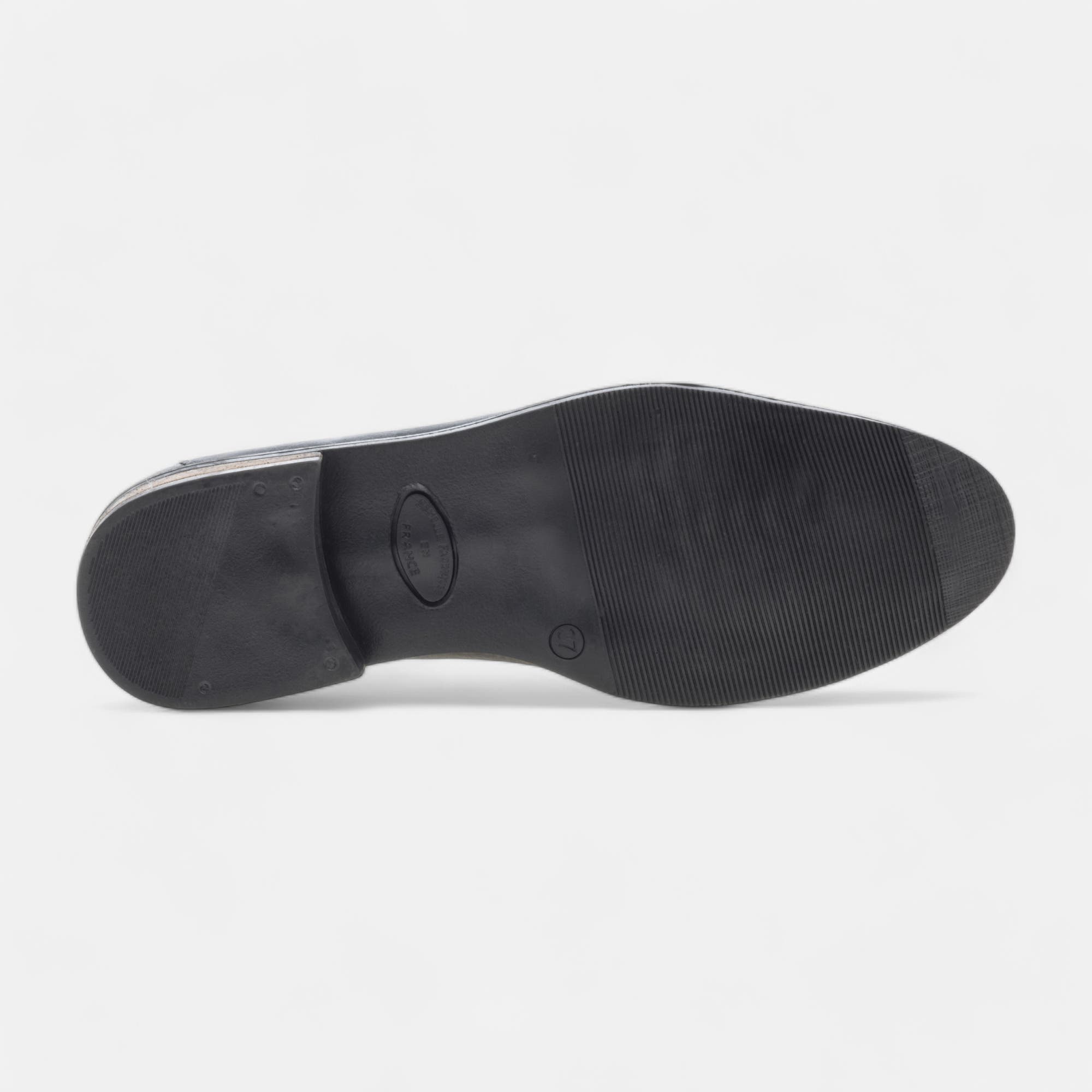 Mocassins Femme en cuir noir
