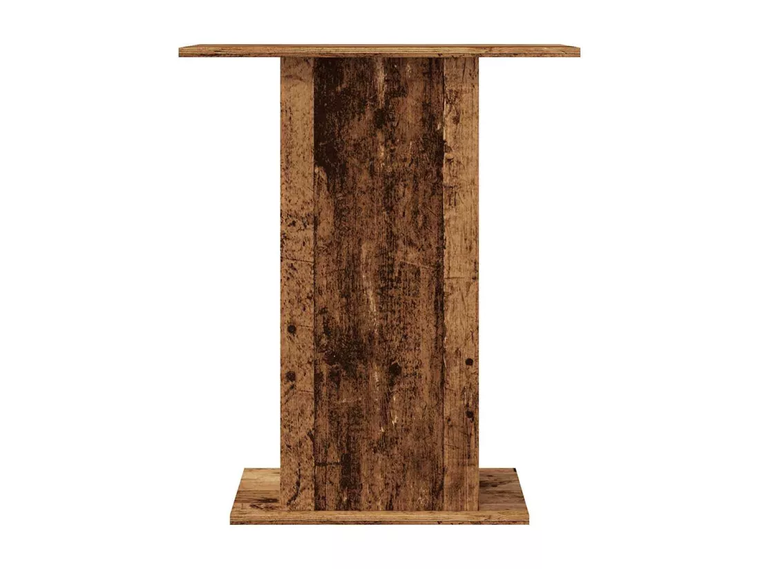 Support d'aquarium vieux bois 36x60,5x72,5 cm bois d'ingénierie