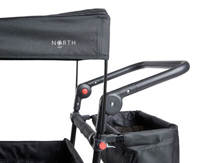 North 13.5 Transporter Tralle, Black/Grey