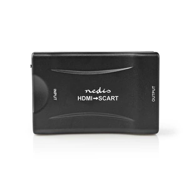 Nedis HDMI ™ Converter | HDMI ™ -inngang | SCART Hunn | 1-veis | 1080p | 1.2 Gbps | ABS | Sort