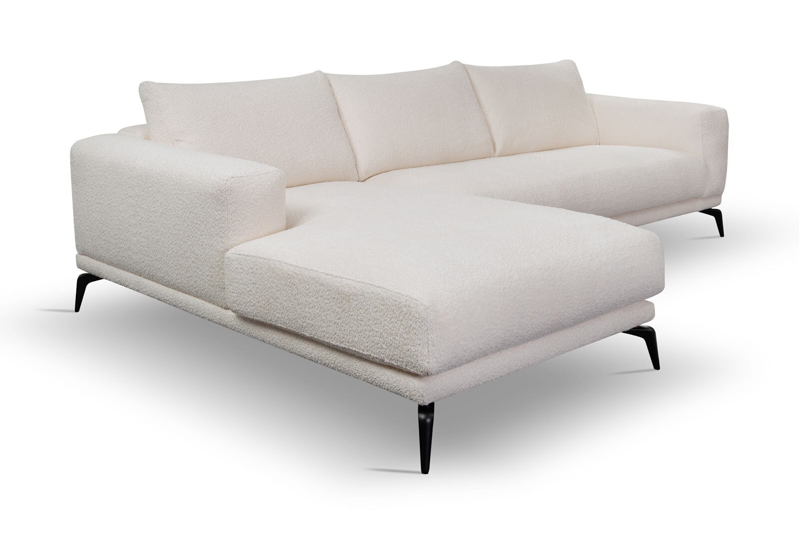 Ole Gunderson Ecksofa MINERVA AL weiß