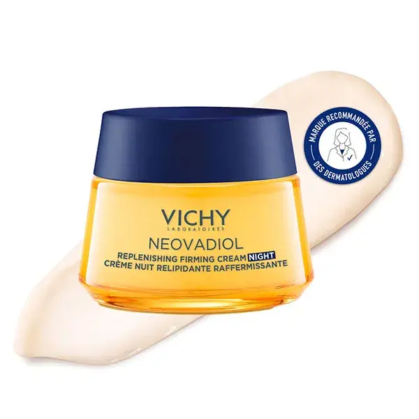 Creme Noturno Repositor de Lipídios Vichy Neovadiol para Pós-Menopausa 50ml