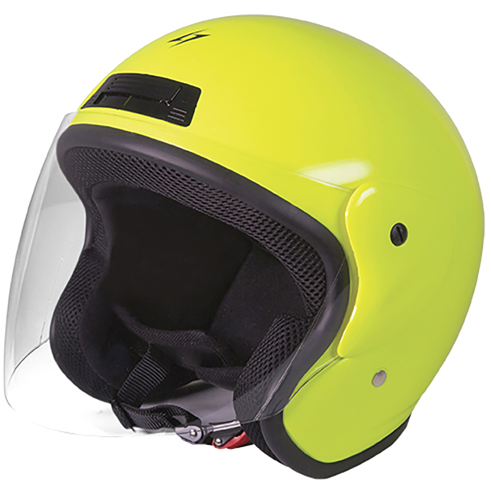 Stormer - Casque Sun Jaune fluo