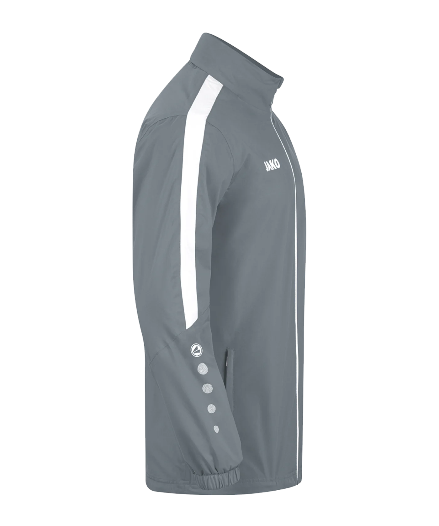 JAKO Power Allwetterjacke Kids Grau Weiss F840