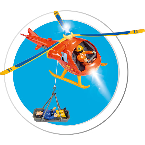 Fireman Sam helikopter Wallaby