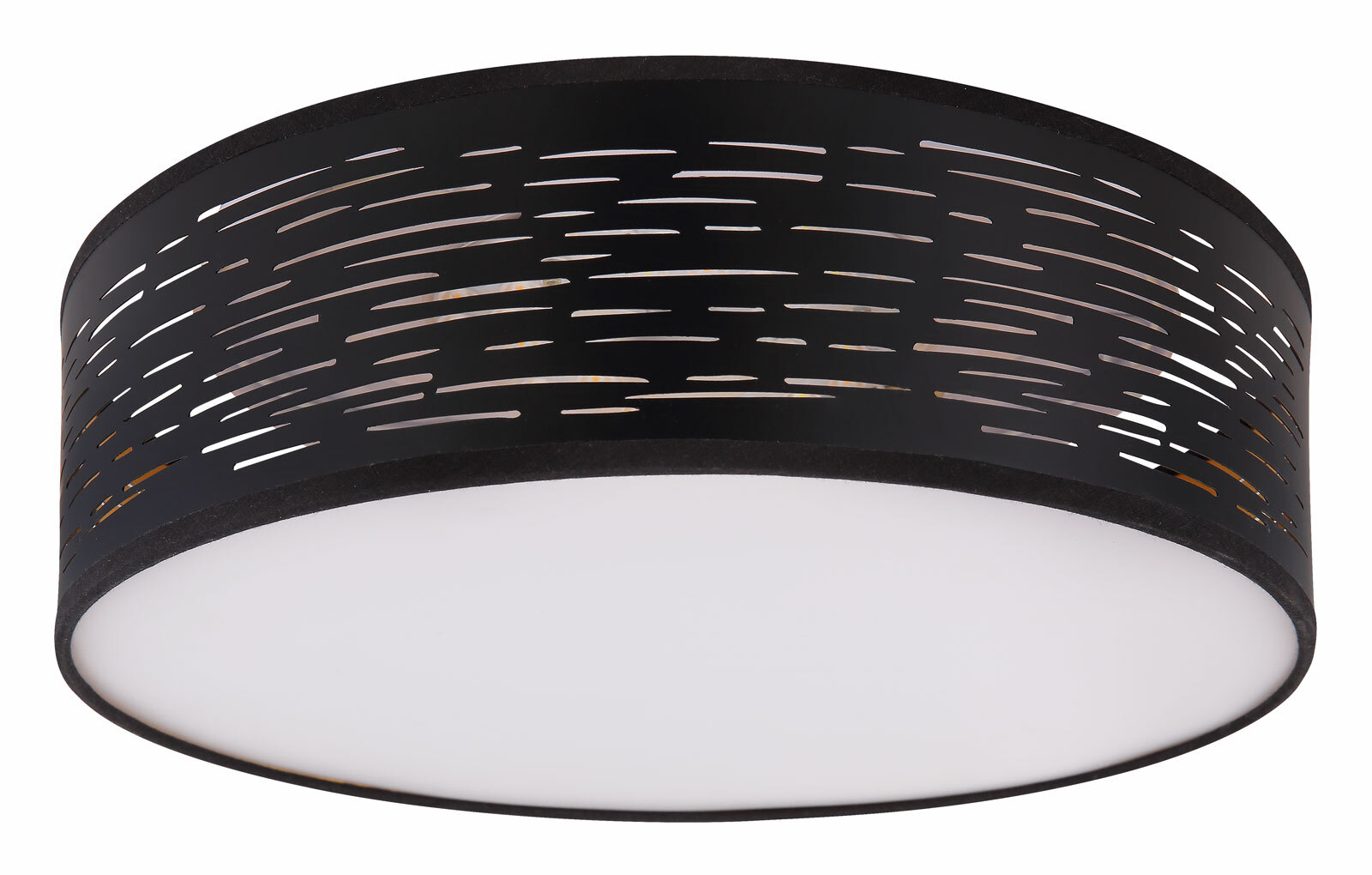 GLOBO LED Deckenlampe Tunno 38x13 cm gold/schwarz