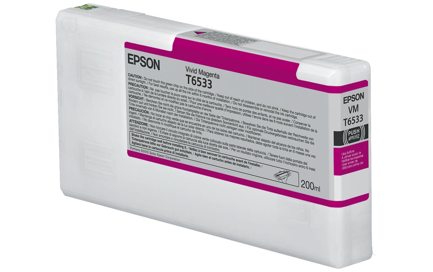 Tinte C13T653300 Magenta<br>Tinte, vivid magenta