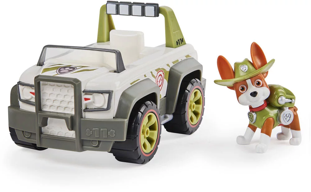 VEHICULE + FIGURINE TRACKER PAT'PATROUILLE