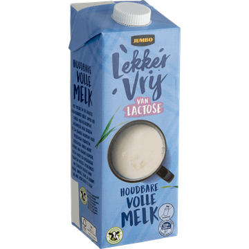 Jumbo Lactosevrije Houdbare Volle Melk 1 L