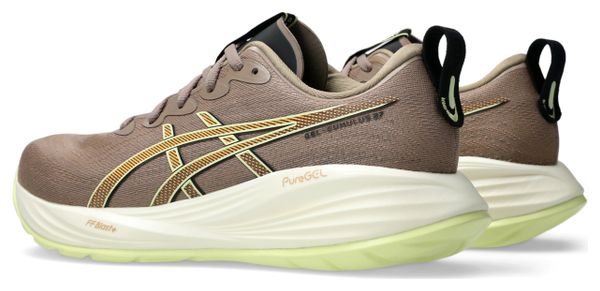 Chaussures Running Asics Gel-Cumulus 27 Gris/Jaune Homme