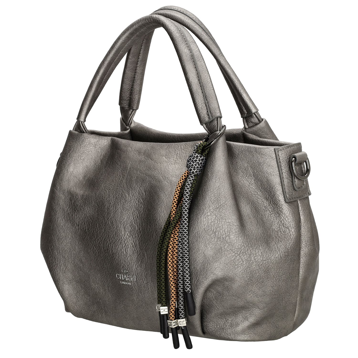 Charm London Tottenham Handtas pewter