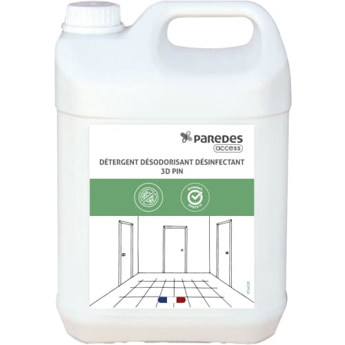 Détergent désodorisant désinfectant 3D Pin Paredes Access 5L
