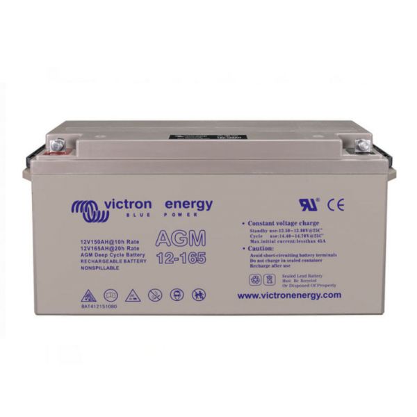 Victron Agm Deep Cycle Batt.12V 165Ah Battery