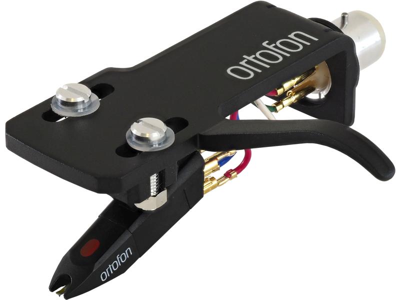 Ortofon Tonabnehmer OM PRO S auf SH4 Black Headshell Praktische und bequeme Lösung für eine einfache und direkte Montage