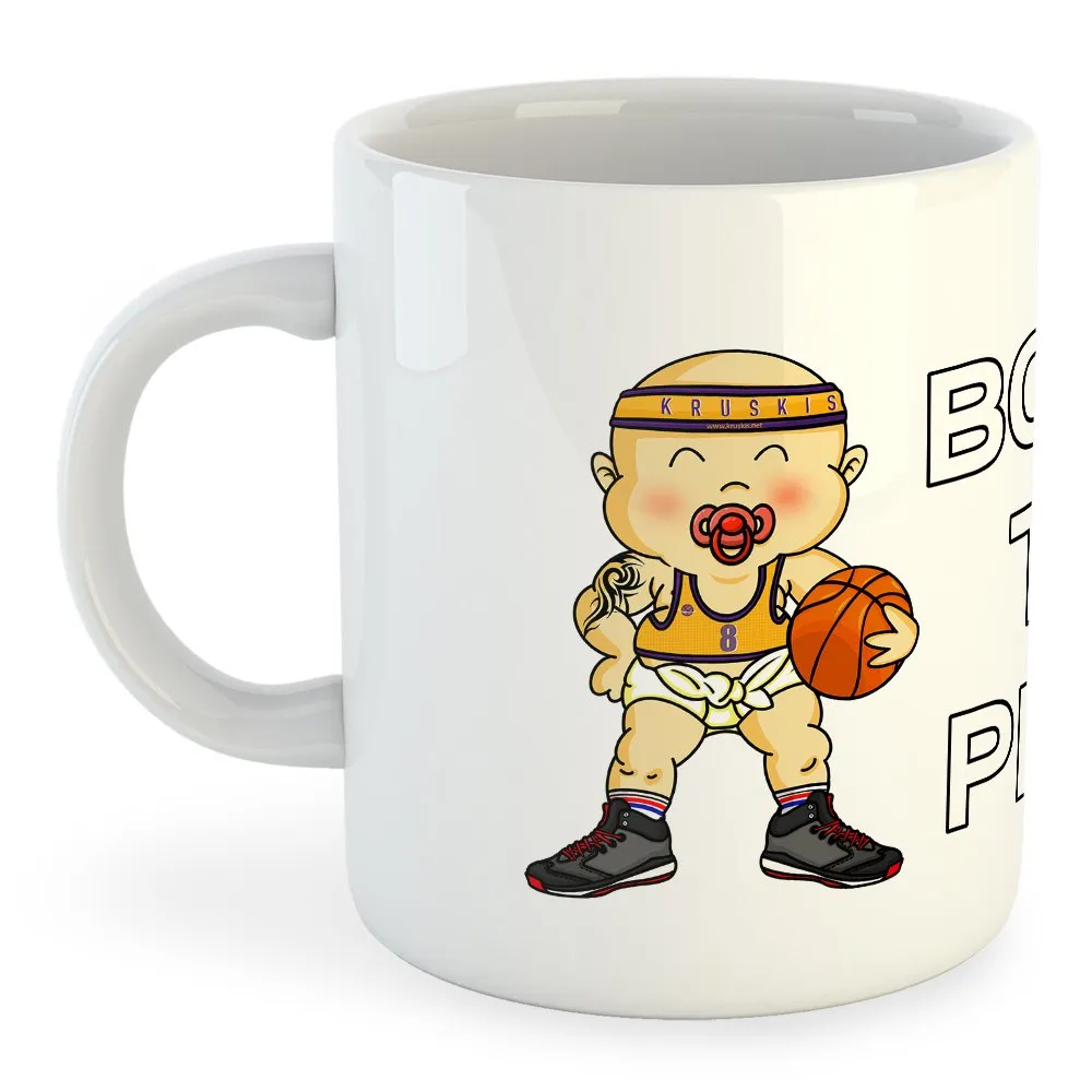 Kruskis Born To Play Basketball tasse 325ml