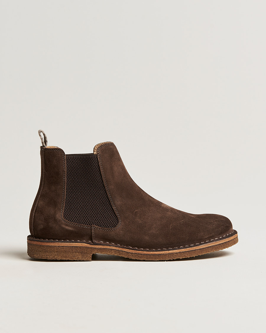 Astorflex Bitflex Chelsea Boot Dark Brown Suede