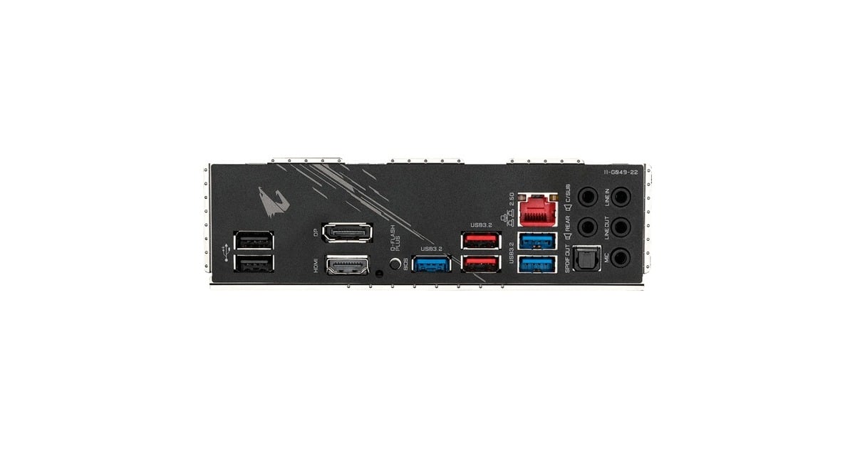 GIGABYTE AORUSB550 ELITE V2 socket AM4 moederbord  (Donkergrijs, RAID, Gb-LAN, Sound, ATX)