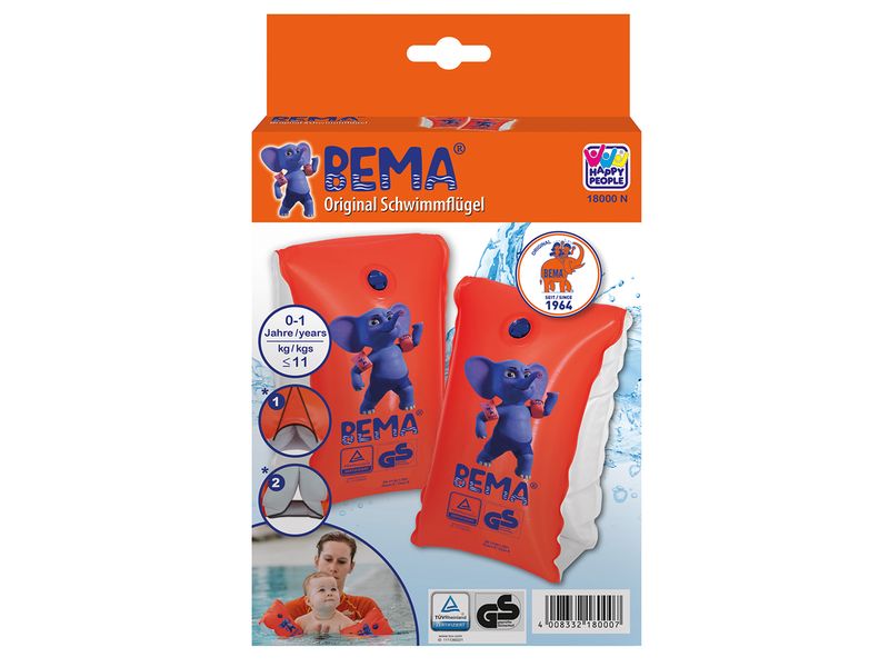 Bema Schwimmflügel Gr. 00 Für Kinder von 1 bis 12 Monaten