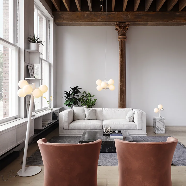 Tala - Echo LED Tischleuchte, weiss