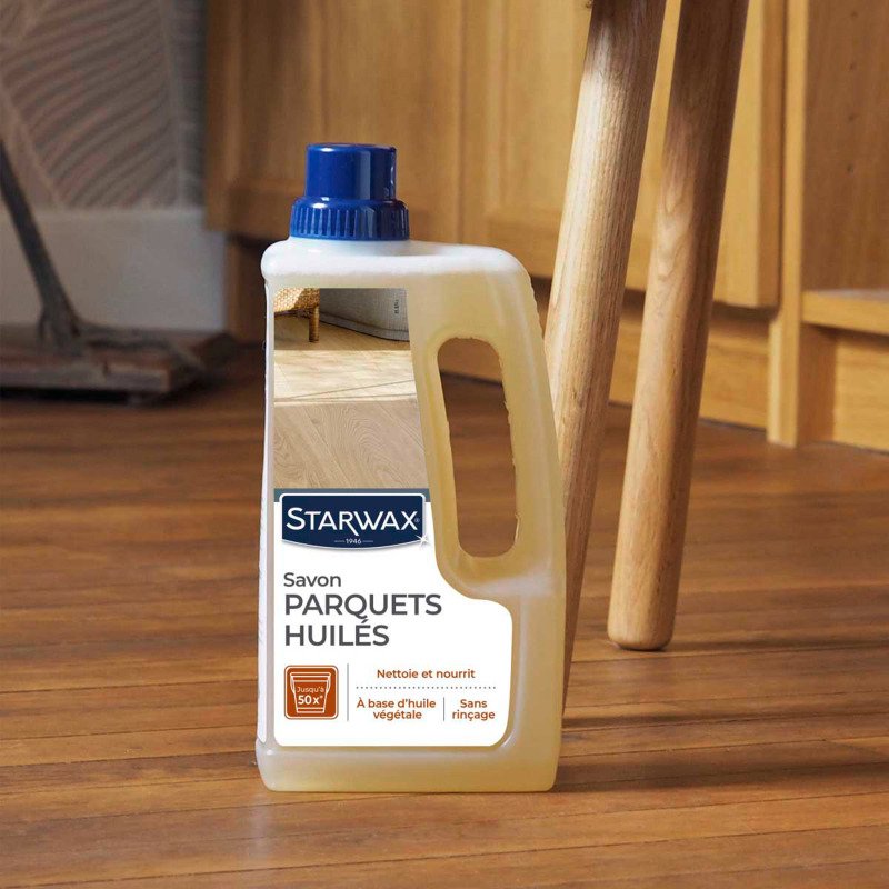Savon d'entretien parquet huilé - 1 L