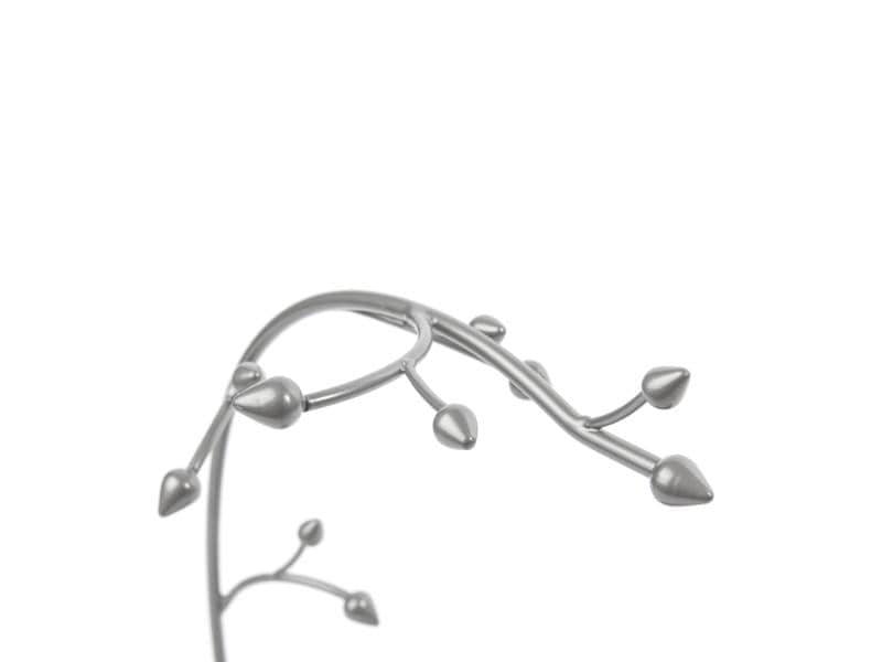 Umbra Schmuckhalter Orchid aus Metall, Grau Schmuckbaum in Grau