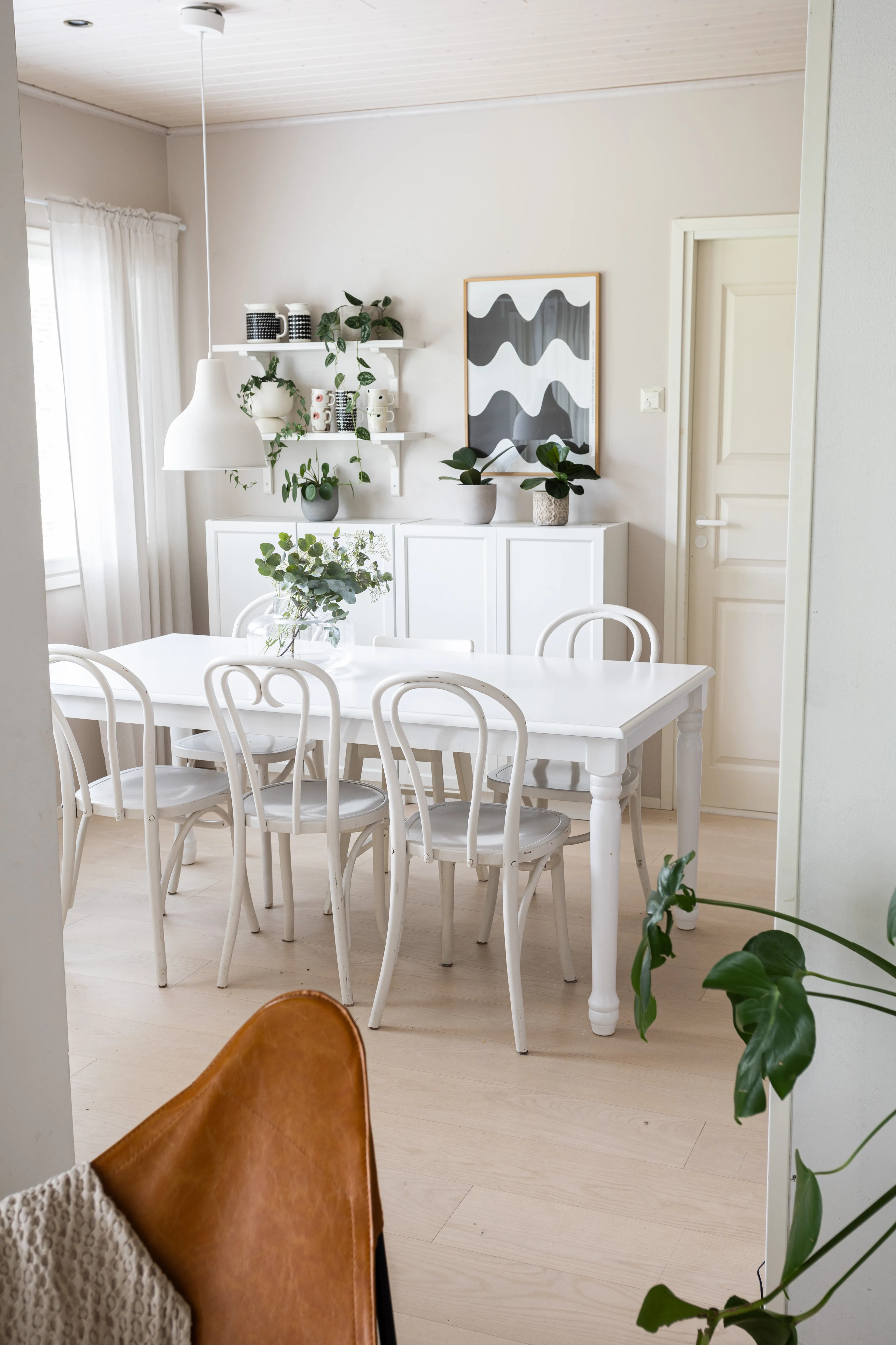 Eettafel CARY Wit 90 cm 180 cm