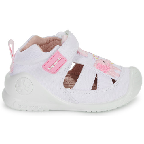 Biomecanics - SANDALIA ELEFANTE - Blanc / Rose