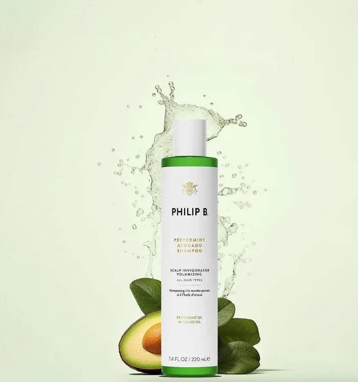 Philip B. Peppermint & Avocado Volumizing & Clarifying Shampoo  220 ml