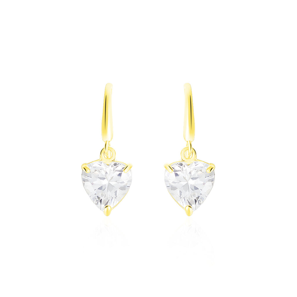 Boucles D'oreilles Djimmy Or Jaune Oxyde