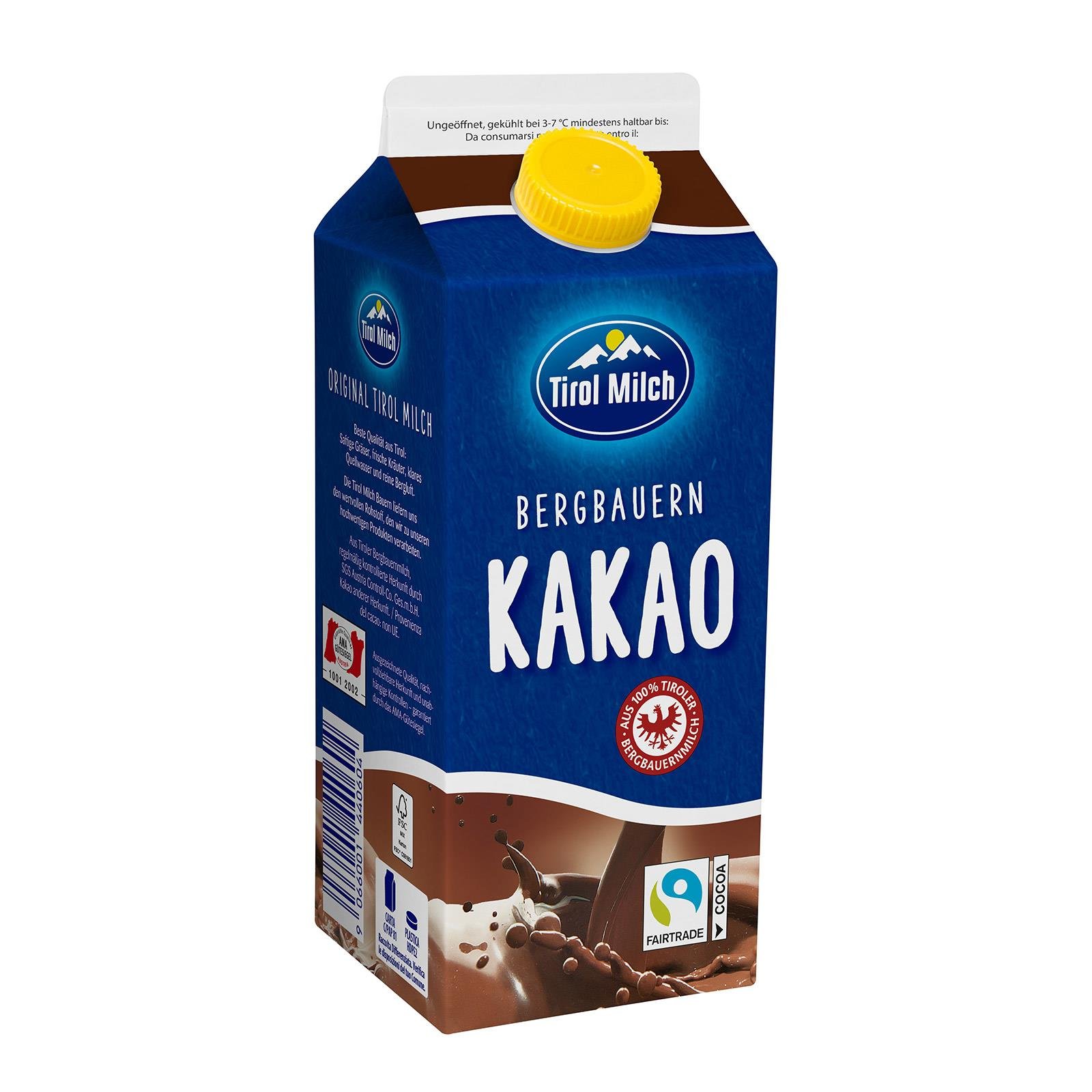 Tirol Milch Bergbauern Kakao