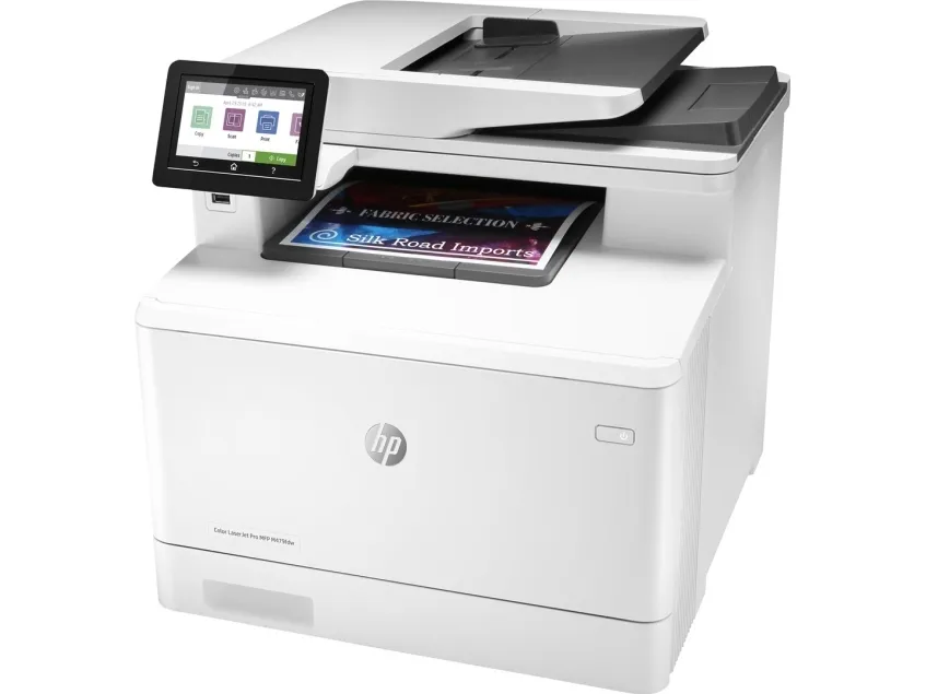 HP Color LaserJet Pro MFP M479fdw - Multifunktionsprinter - farve - laser - Legal (216 x 356 mm) (original) - A4/Legal (medie) - op til 27 spm (kopiering) - op til 27 spm (udskriver) - 300 ark - 33.6 Kbps - USB 2.0, LAN, Wi-Fi(n), USB vært