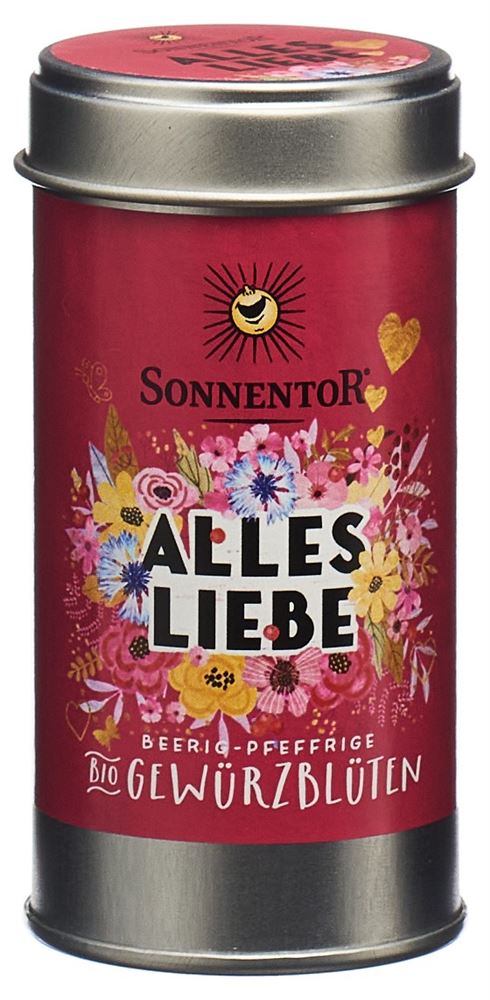 SONNENTOR Alles Liebe Gewürz Blüten BIO Streudose 28 g