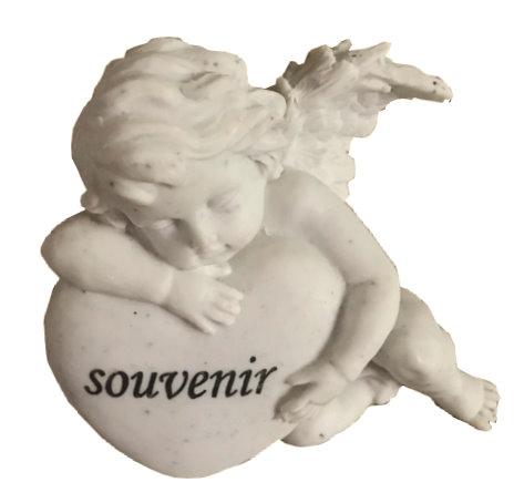 ANGE A DROITE SUR COEUR SOUVENIR